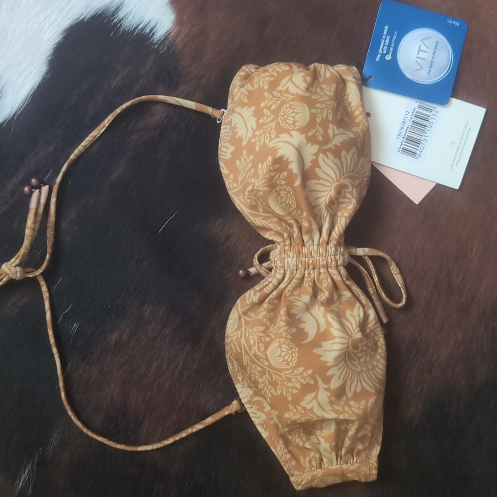 Spell Lioness Bandeau Bikini Top